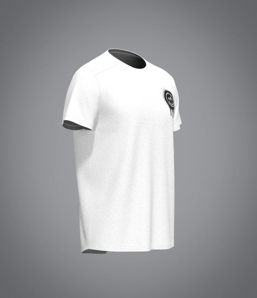 Tee-Shirt Stick The World Blanc - Image 3
